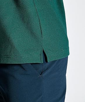 Amazon | [マンシングウェア] 長袖シャツ ポロシャツ 鹿の子