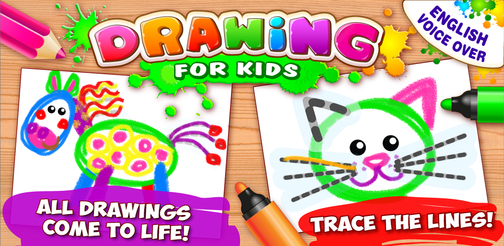 DRAWING FOR KIDS ALL DRAWINGS COME TO LIFE! Babies Learn to Draw