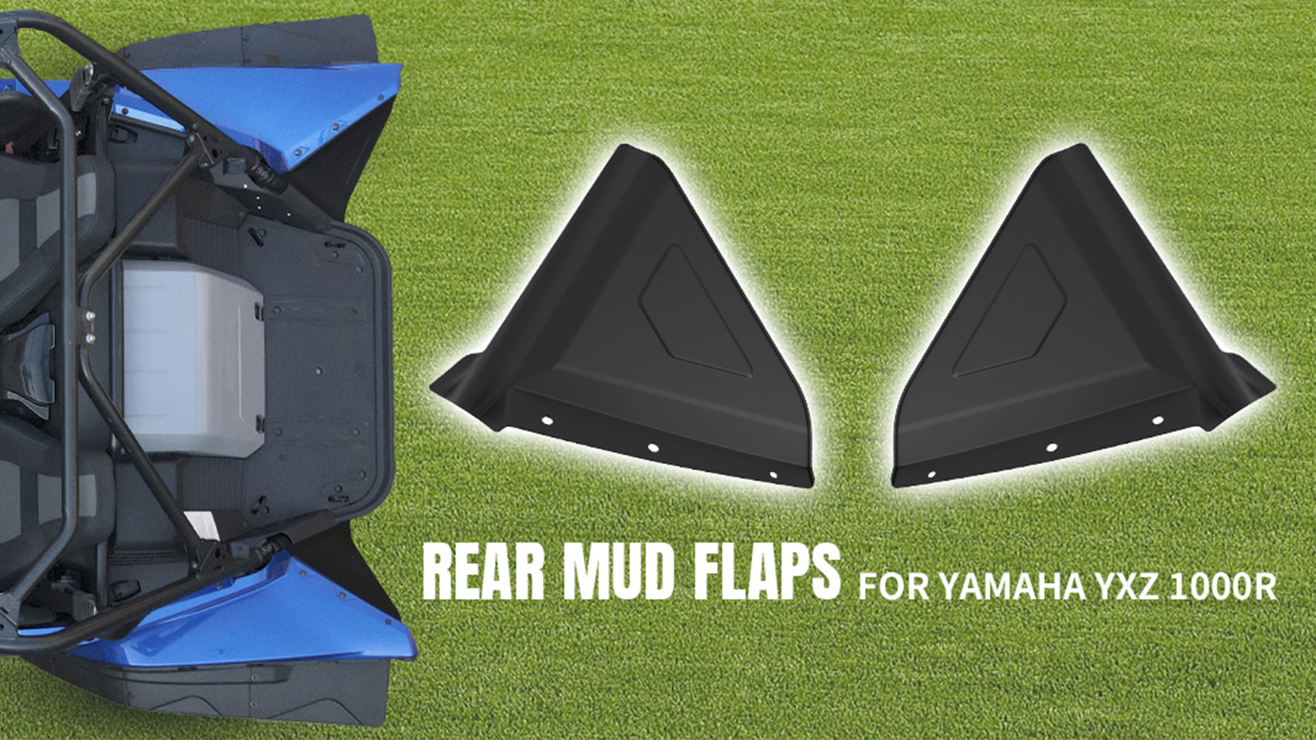 Amazon.com: SAUTVS Rear Mud Flaps Mud Guards Extension for Yamaha