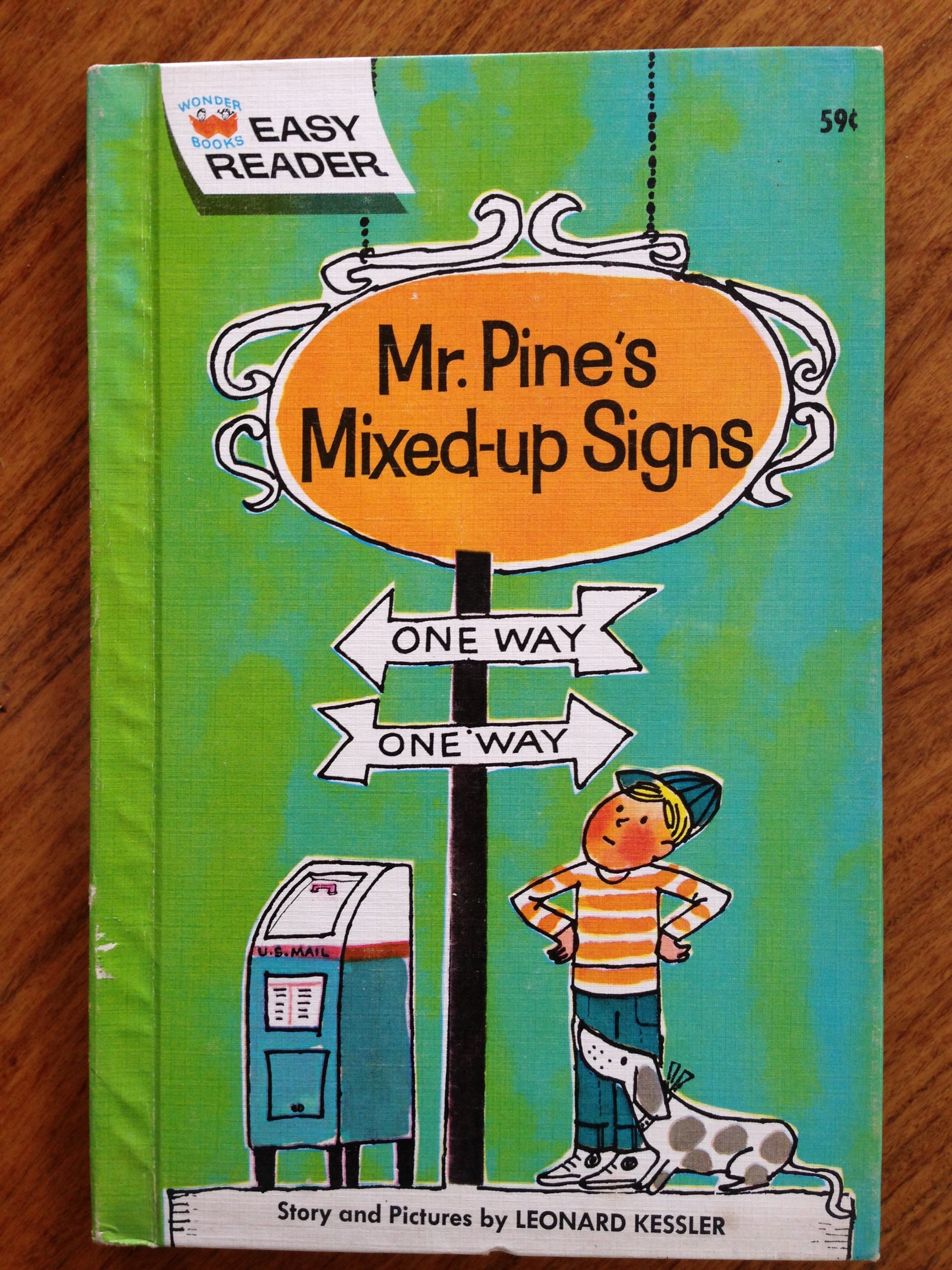 Mr. Pine's Mixed-Up Signs