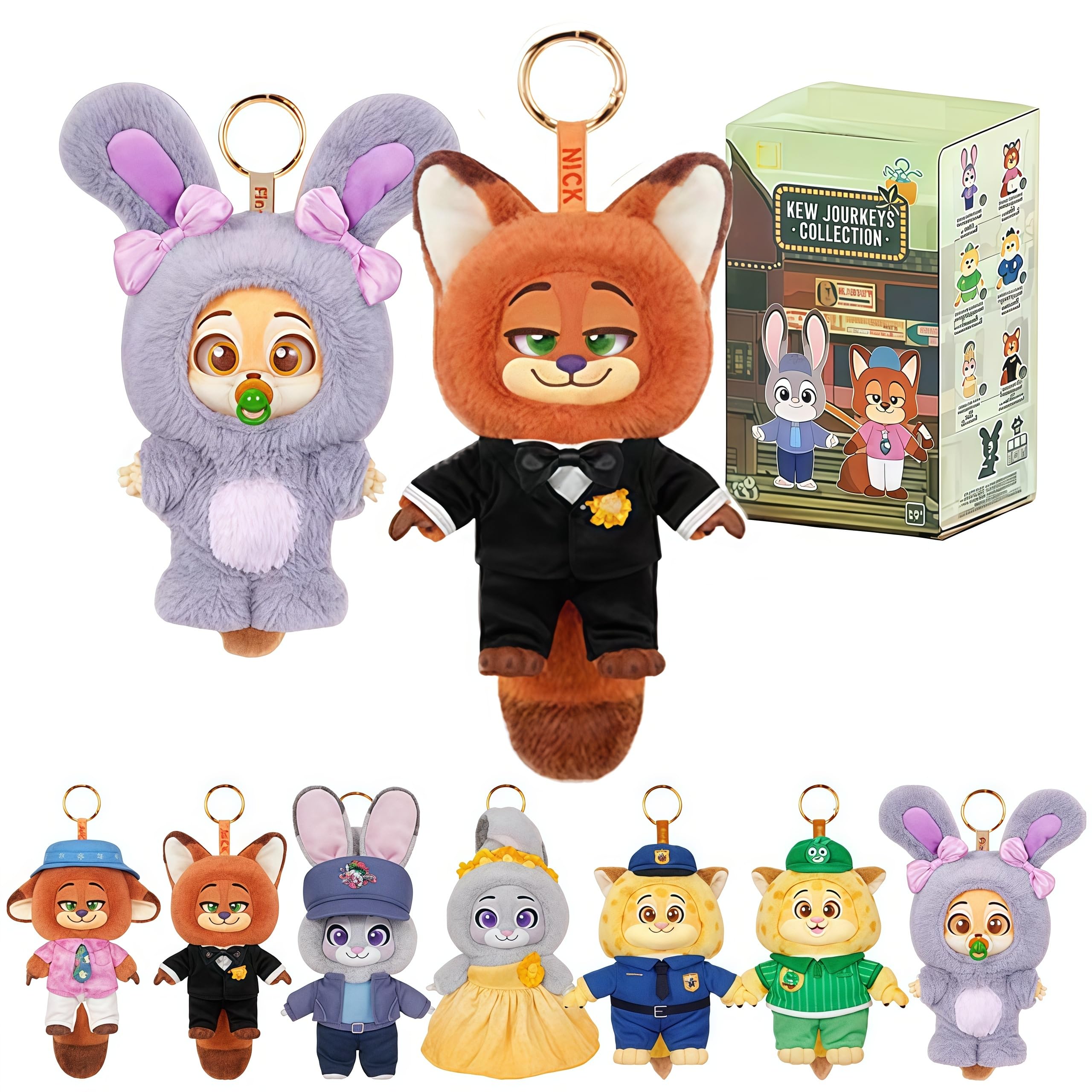 Amazon.com: MINISO Zootopia New City Tour Series Blind Box - Nick