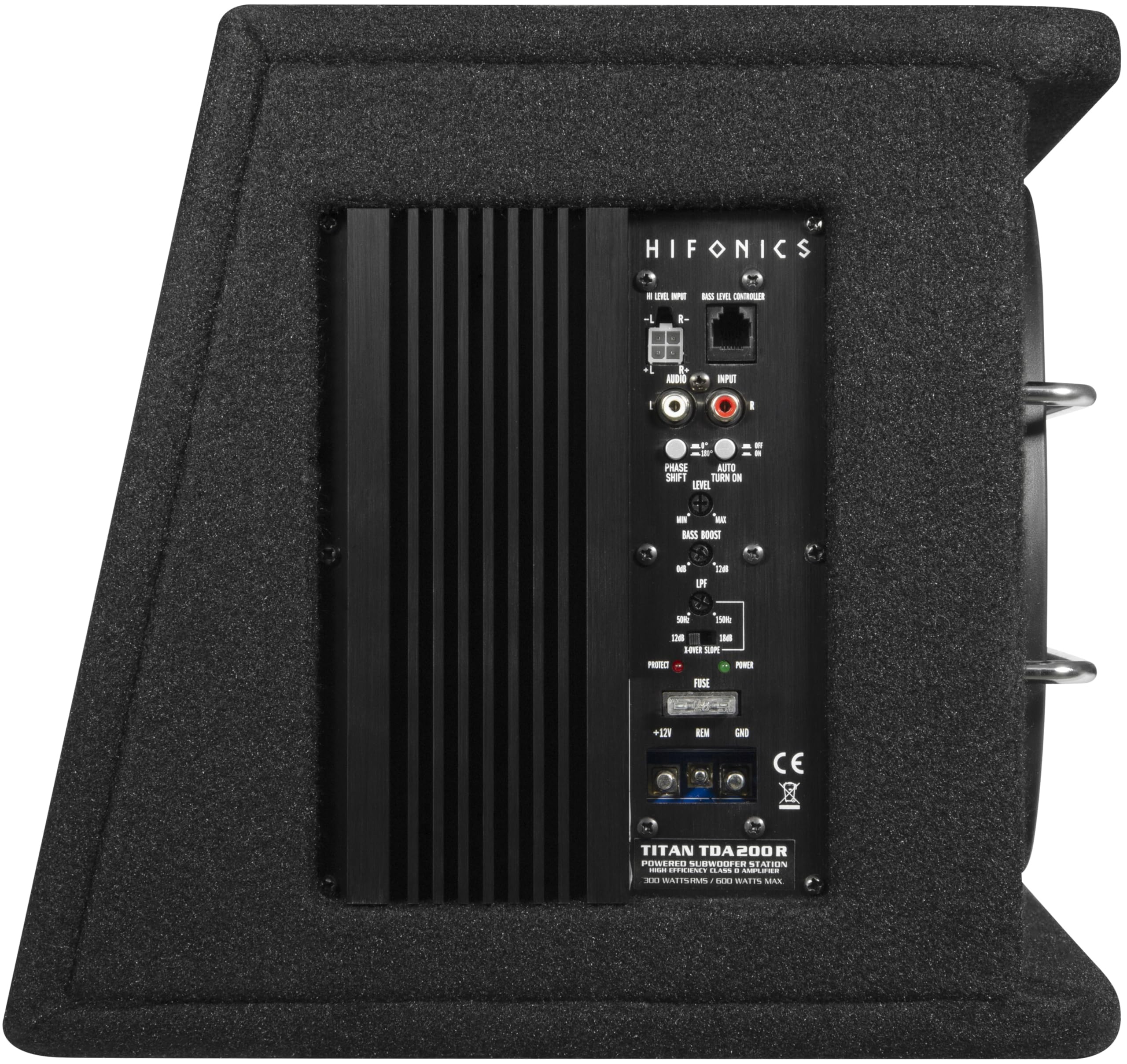 Hifonics TDA-200R Auto-Subwoofer aktiv 600W