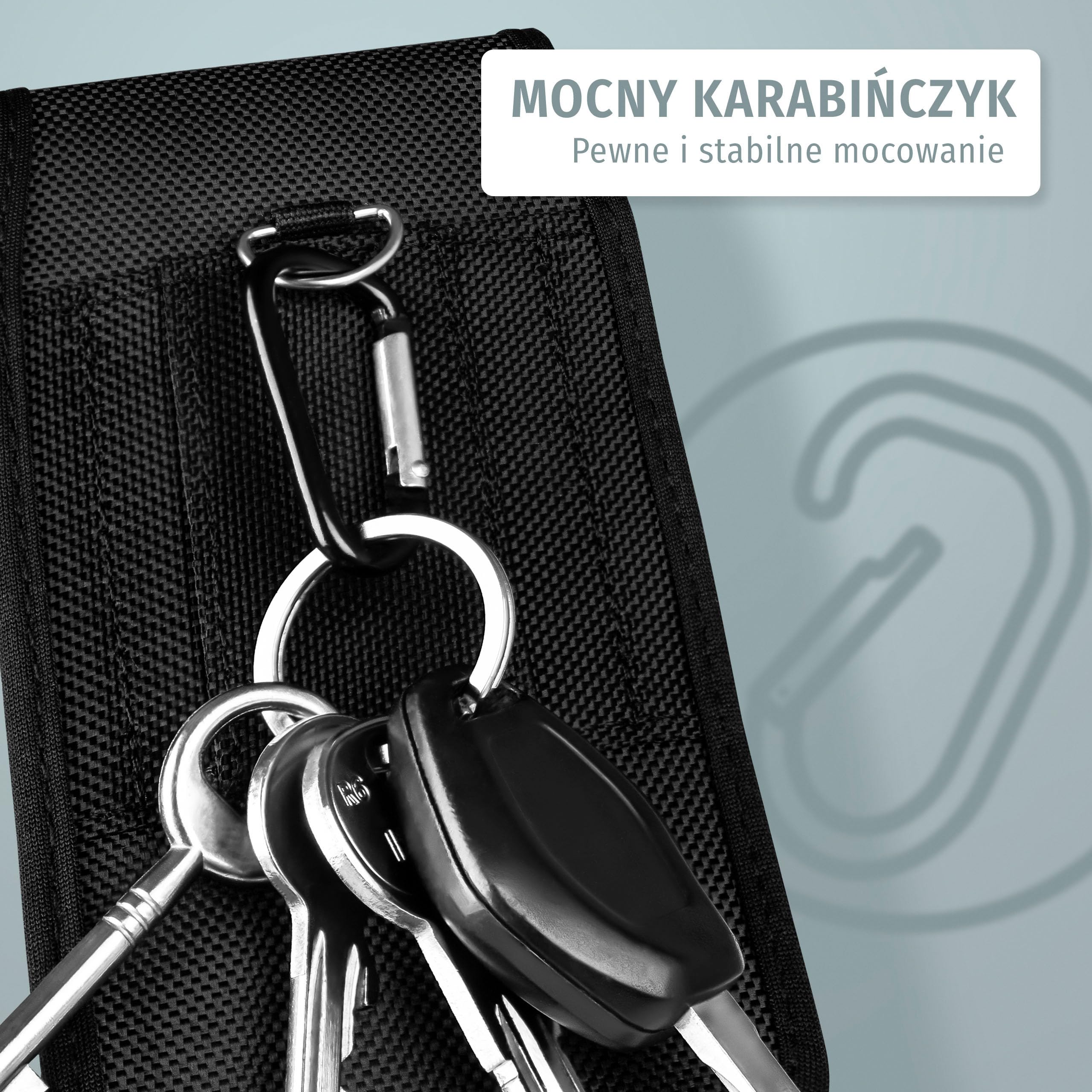 moex Agility Case do Samsung Galaxy A52 / A52s 5G etui ze szlufką na pasek, pokrowiec na pasek na telefon komórkowy outdoorowe etui na telefon komórkowy, nylonowy pasek etui na telefon komórkowy