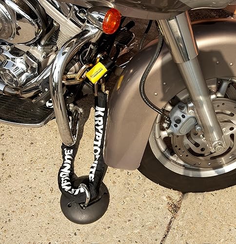 Miniatura 6 de Kryptonite New York Fahgettaboudit - Cadena 1415 y cerradura de disco de Nueva York