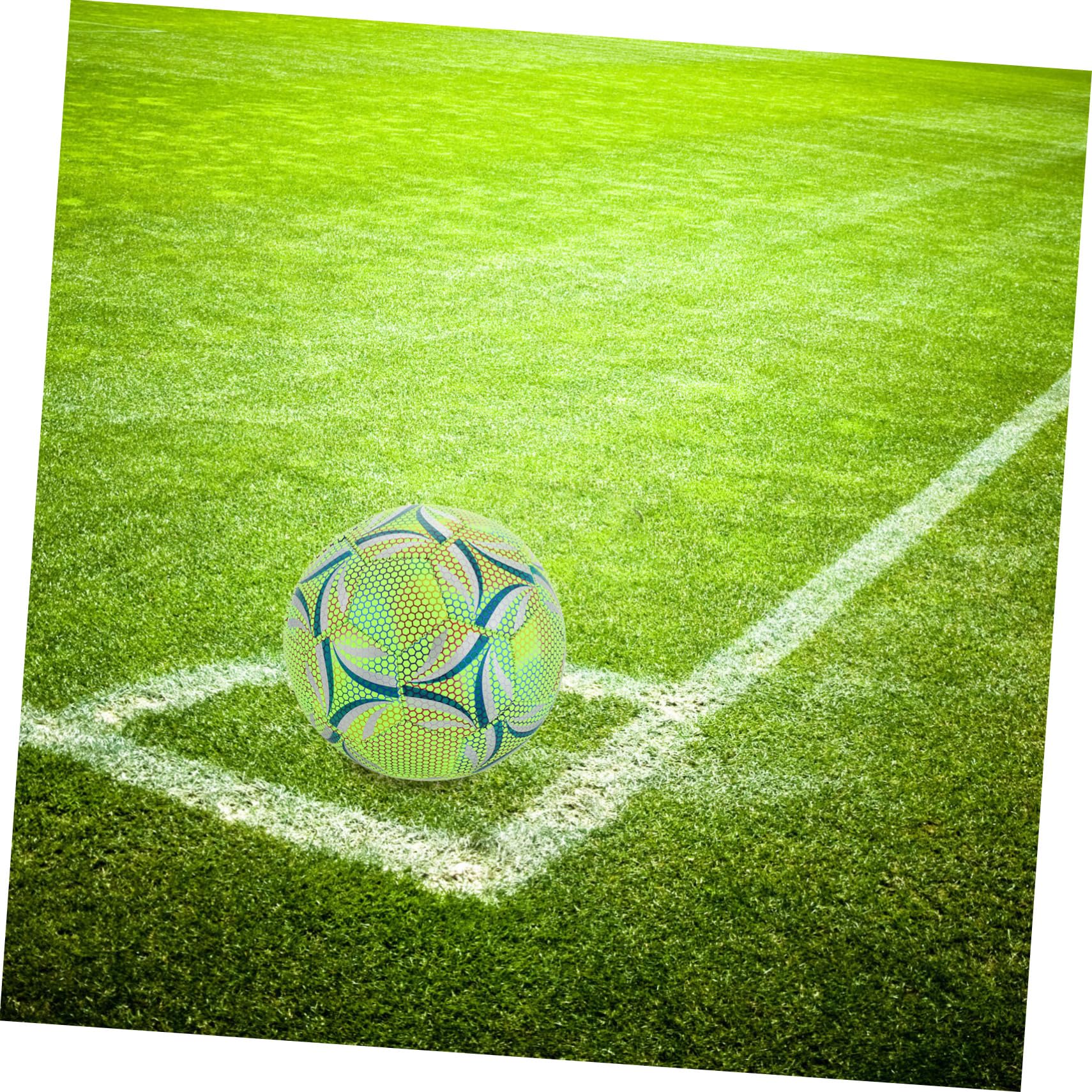 TOYANDONA Pallone da Calcio Luminoso per Allenamento Notturno Resistente e Adatto Tutte Le età Design Che Si Accende al Buio e Materiale Durevole per Sicurezza e Performance