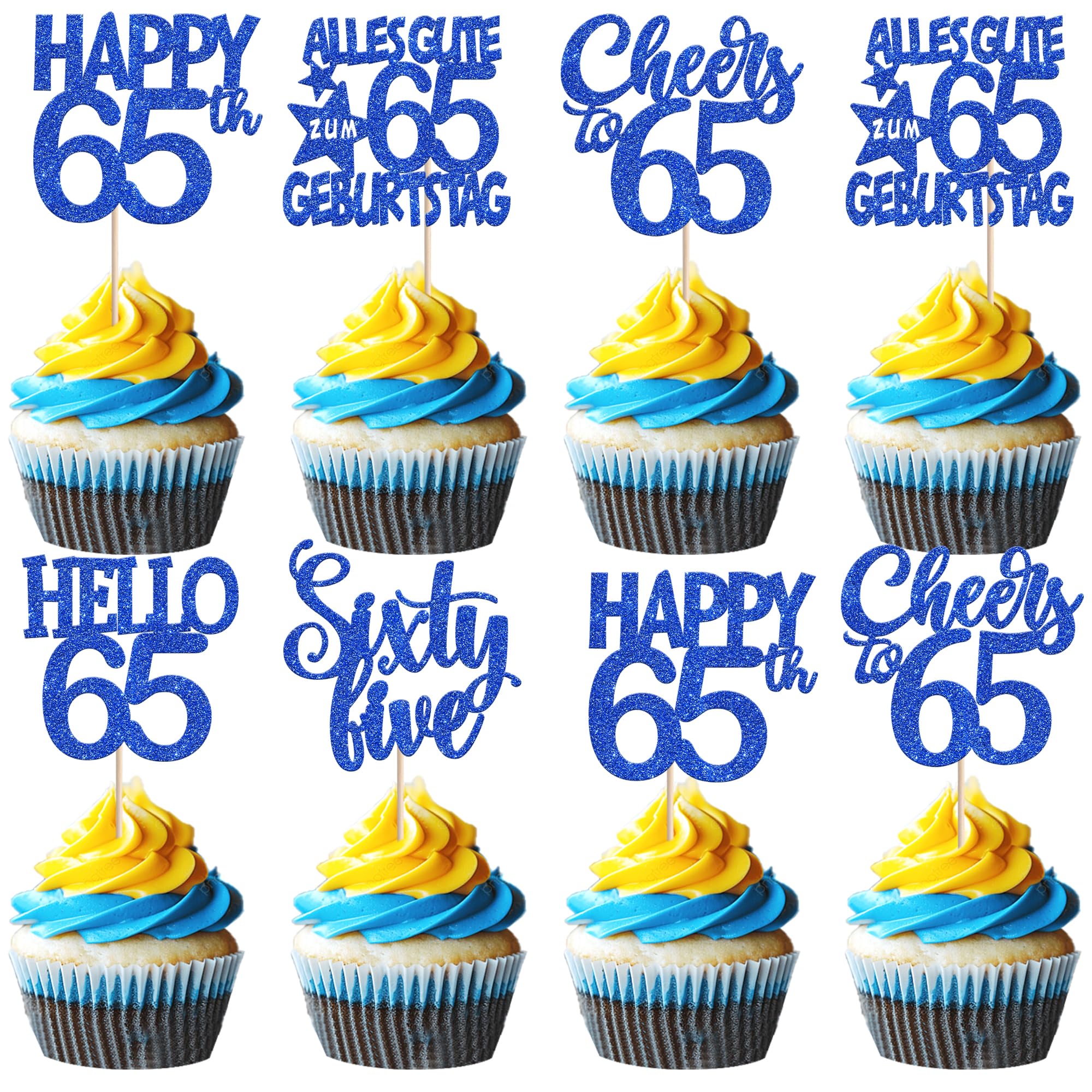 1 Stück Alles Gute zum 60 Geburtstag Tortendeko 60th Luftbal