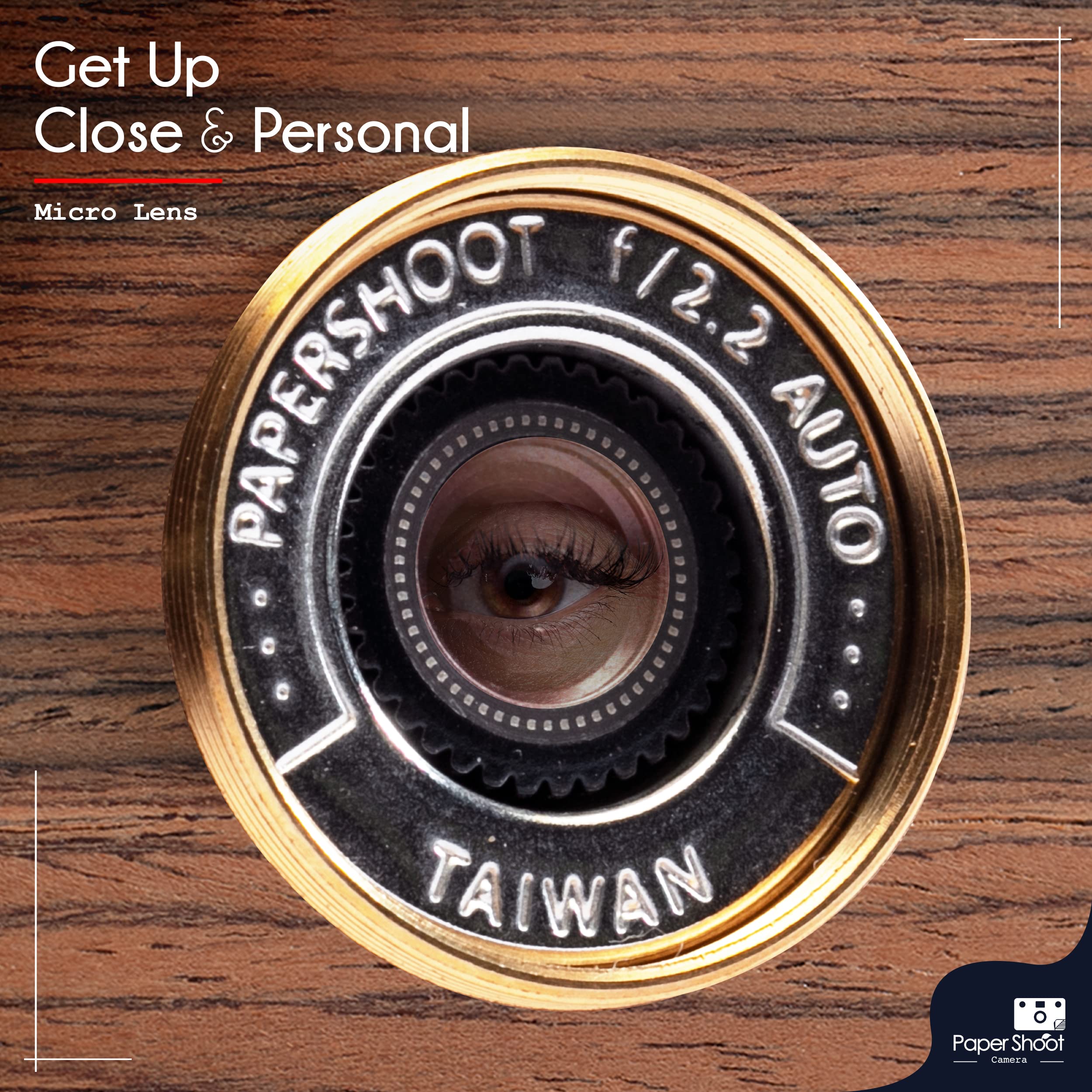 Amazon | ペーパーシュートカメラ - 18MP コンパクトデジタルペーパー