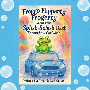 Froggo Flipperty Frogerty and the Splish-Splash Dash Through the Car Wash Audiobook by Amanda Lee Mahan episode artwork