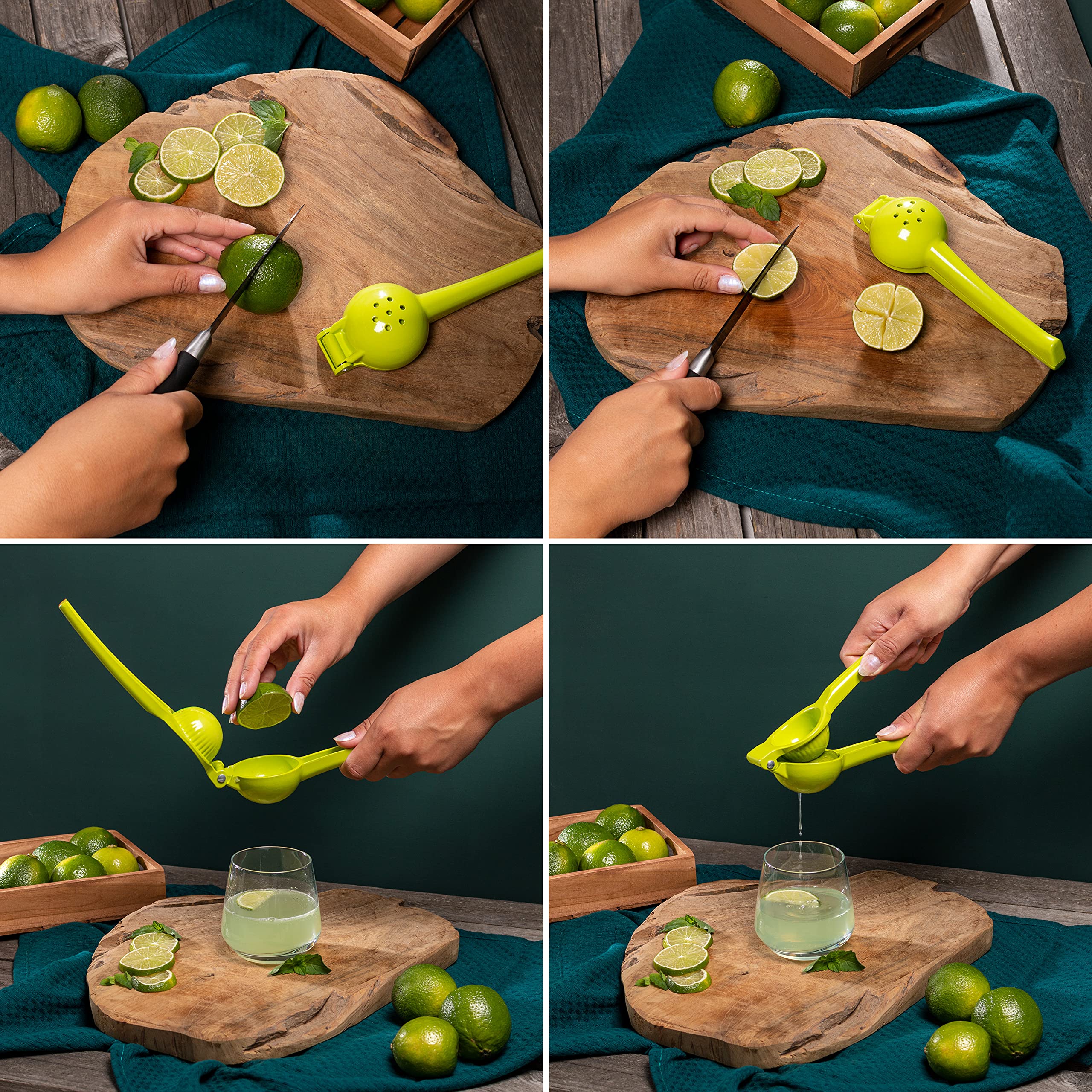 Spremiagrumi Bremermann In Zinco – Per Limoni E Arance Fino A 7 Cm – Ideale Per Cocktail E Cucina - 3
