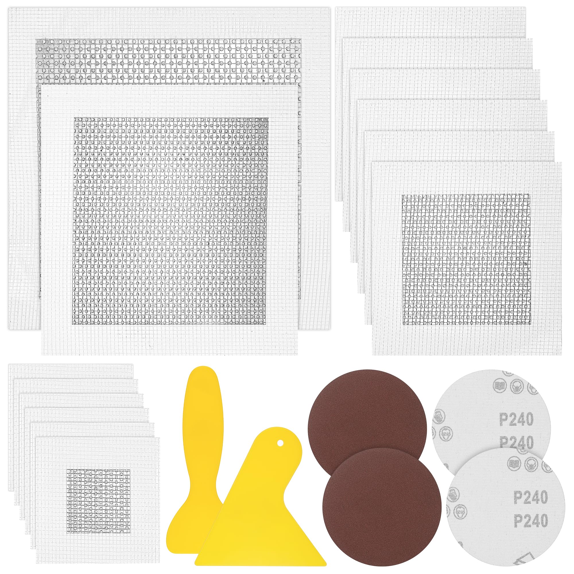 Patch Up Riparatore Fori Cartongesso - Autoadesivo, 15cm, Per Pareti E Soffitti Danneggiati - Foto 6