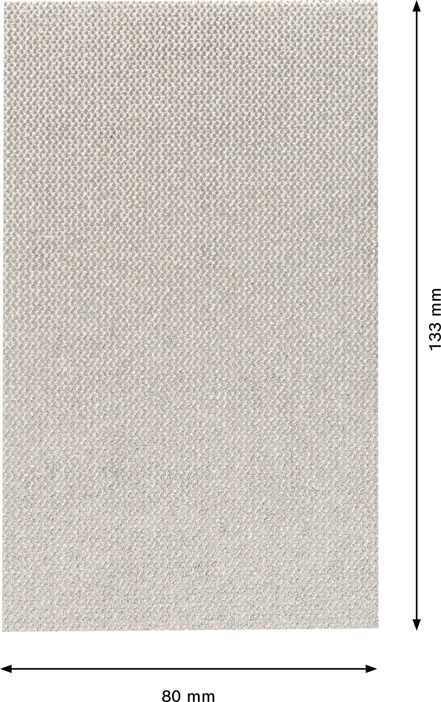 Bosch EXPERT M480 - Red de lija (50 unidades, para pintura sobre madera, madera dura, diámetro de 80 x 133 mm, grano 80, accesorio profesional lijadora orbital)