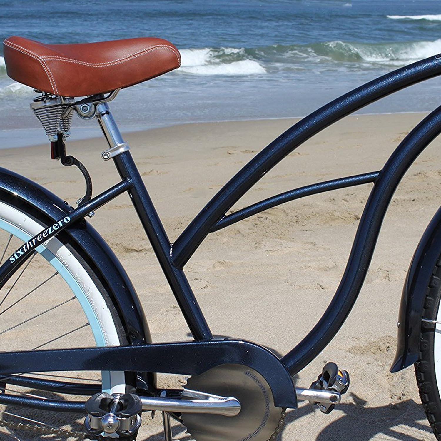 sixthreezero Women's Beach Cruiser Bicycle, 26" Wheels/17 Frame, 1-Sp, 3-Sp, 7-Sp, and 21-Sp