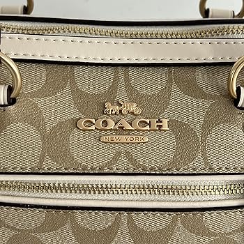 Amazon | COACH コーチ ローワン レザー PVC レディース ショルダー