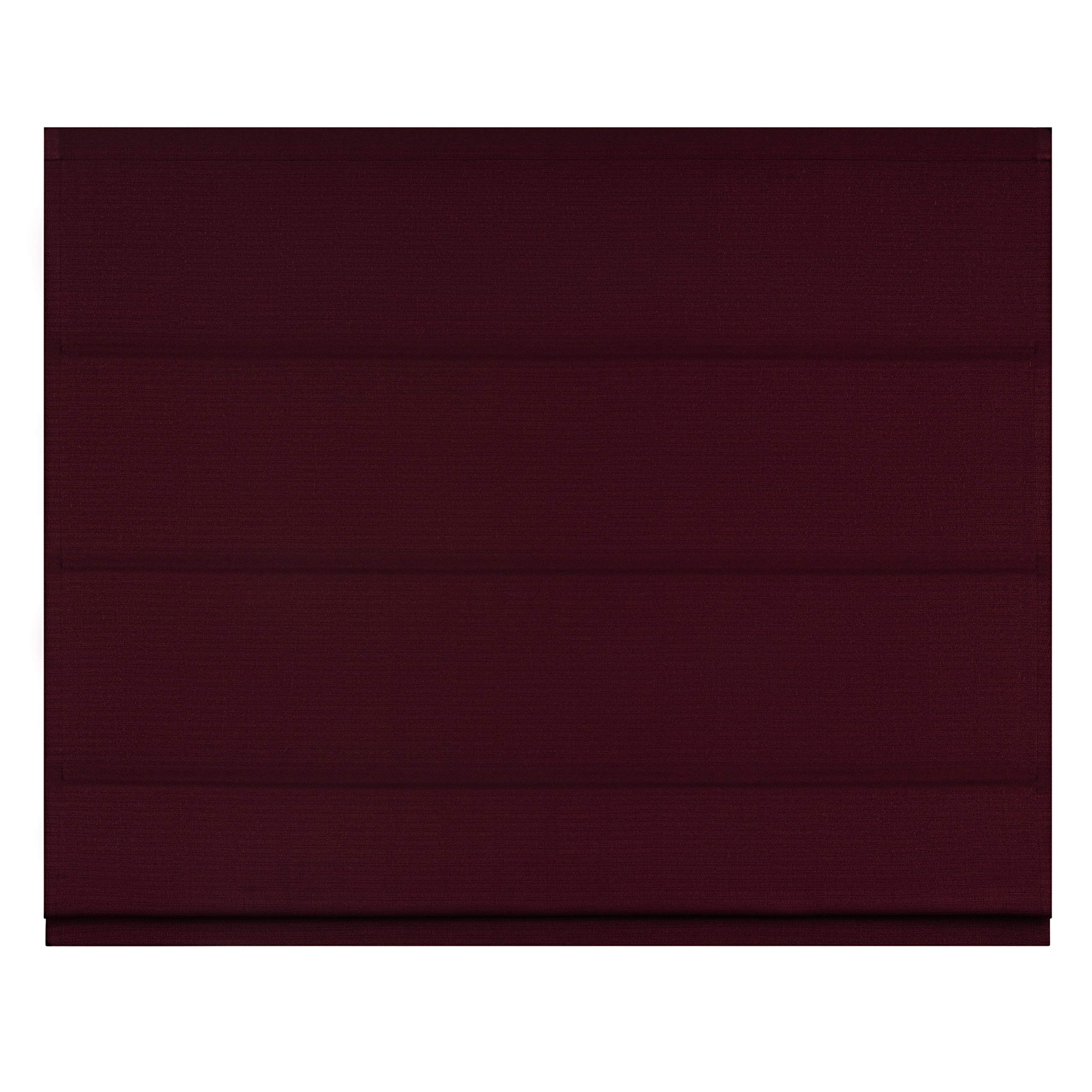 Raffrollo Raffgardine Faltrollo Seitenzugrollo Fenster Rollo Vorhang 12 Farben Breite 60 - 230 cm Höhe 190 und 260 cm blickdicht Raffrollotechnik inkl. Stoff (Größe 60 x 260 cm / Farbe Bordeaux)