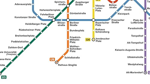 Berlin subway map