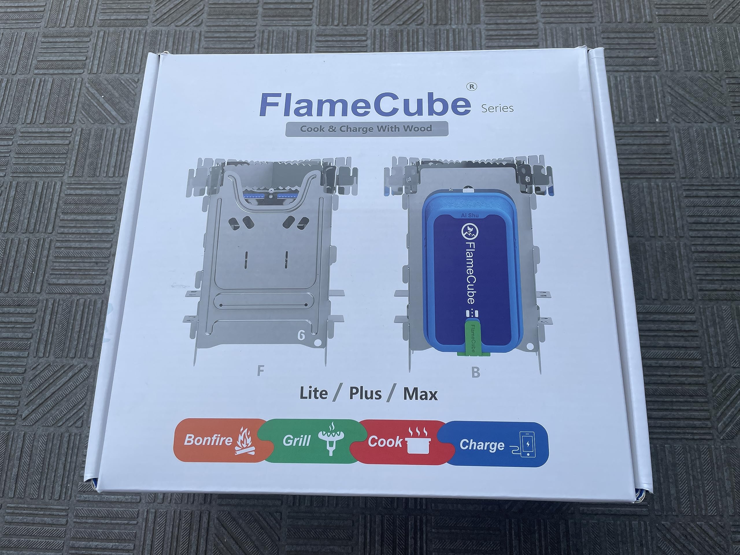 Flame Cube Lite第二世代 Amazon.co.jp: Flame Cube Lite第二世代 火力発電 薪ストーブ