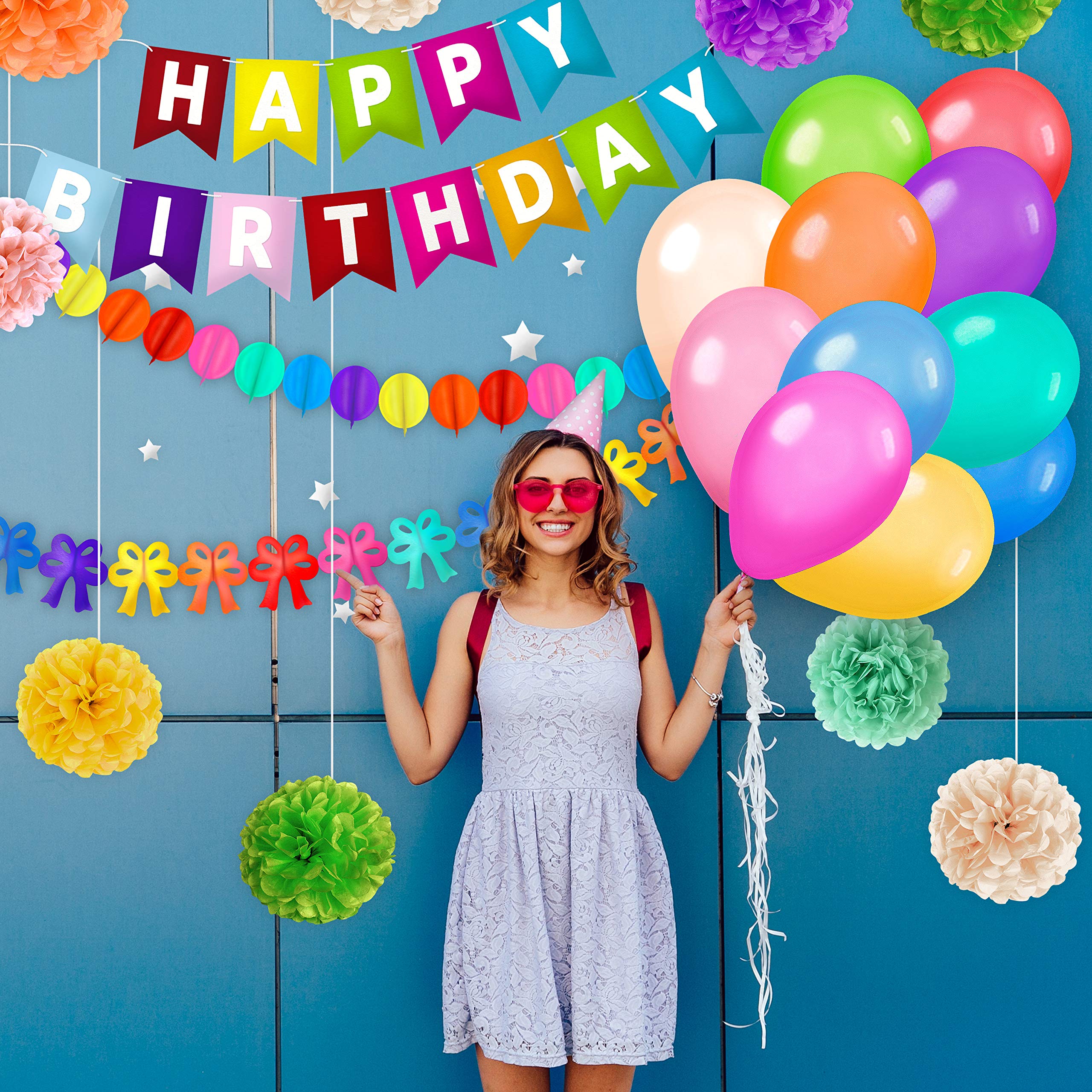 Buy Allebo Rainbow Birthday Party Decorations Birthday Decoration