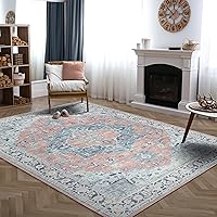 Vista 89 de Bloom Rugs Alfombra de pasillo lavable antideslizante de 7 pies – Beige/Gris Camino tradicional para entrada, pasillo, baño y cocina