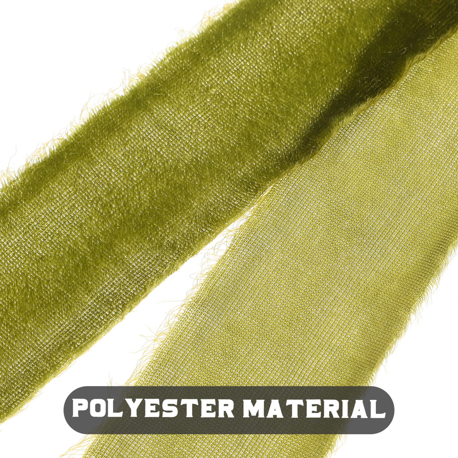 Uonlytech 5 Stück Samtgürtel Farbiges Geschenkband Pastellband Für Blumenstrauß Seidensamtband Lockenband Schimmerndes Bänder Grünes Polyester