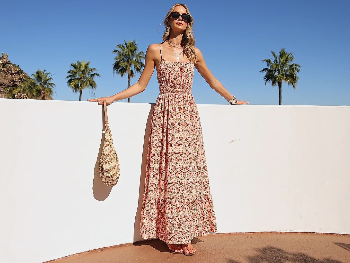 spring vacation dresses | The Perfect Get-Away Dress for Any Destination stays cool in hot weather BTFBM Summer Dresses for Women