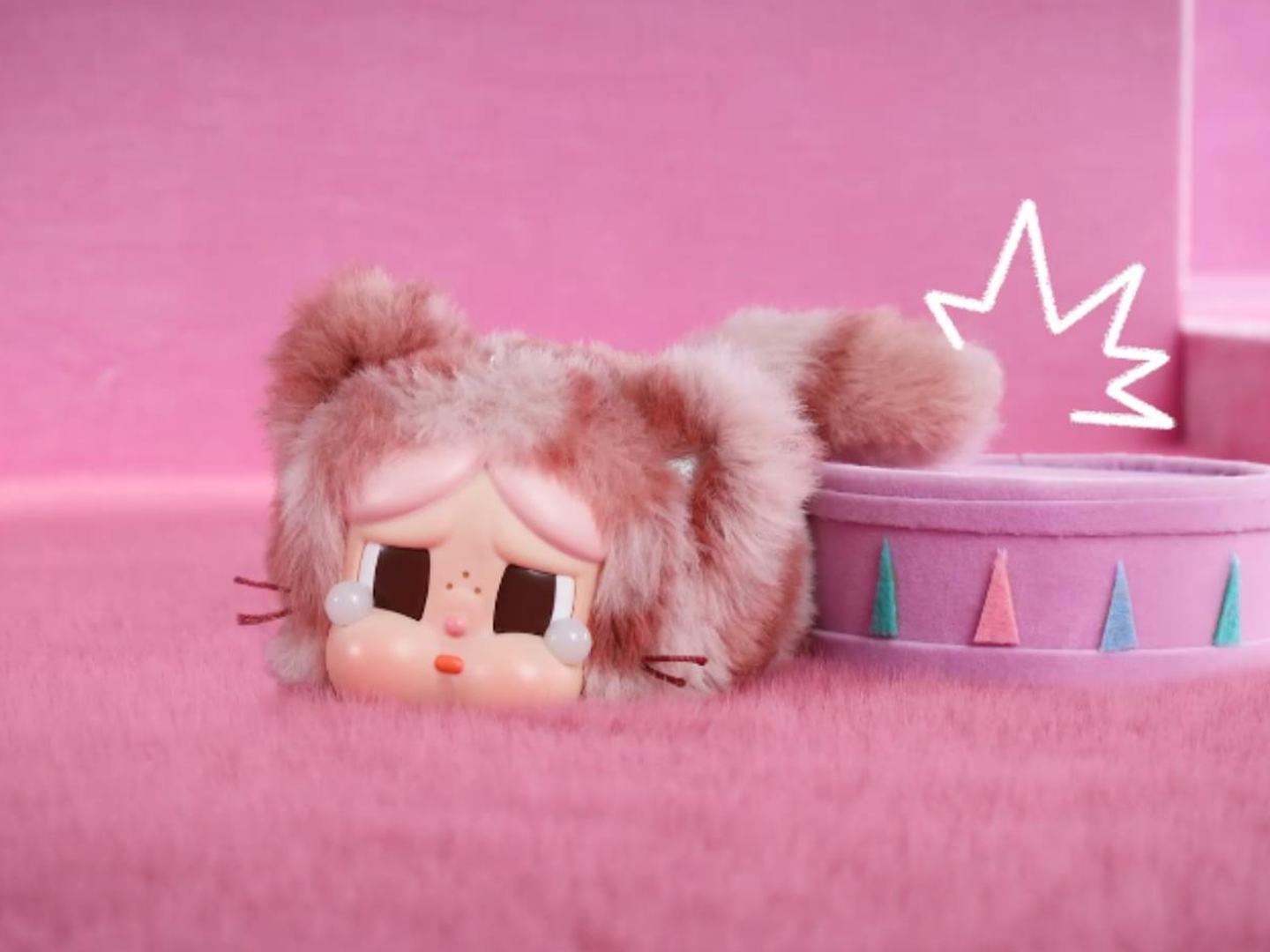 Crybaby Wild But Cutie ぬいぐるみ➕キーホルダー1BOX POP NOW:CRYBABY Wild but Cutie Series - Vinyl Plush Pendant