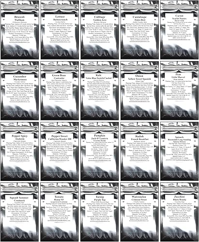 Miniatura 2 de Bóveda de semillas de supervivencia para principiantes más de 10,000 semillas tradicionales y sin OGM (20 variedades fáciles de cultivar) por B&KM
