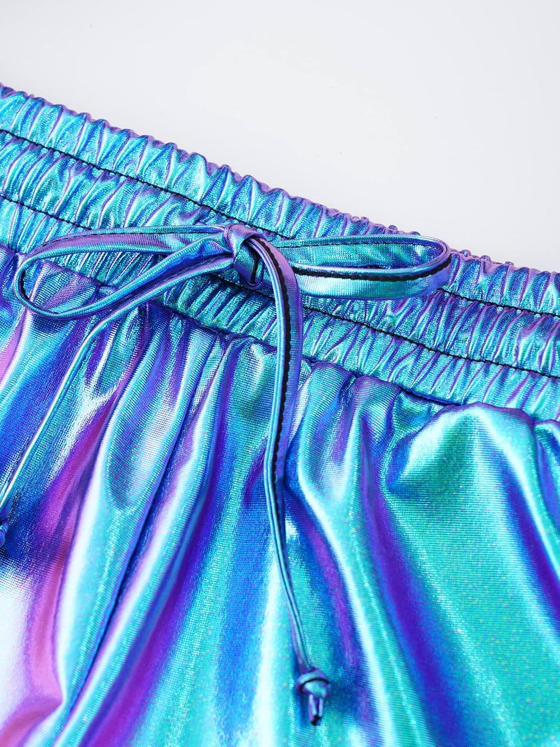 Jhaoyu Girls Metallic Shorts Kids Aged 3-12 Years Sparkle Athletics Dance Booty Shorts Hot Pants