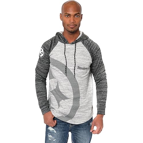 Ultra Game NFL Mens Vintage Super Soft Fleece Pullover Hoodie