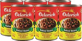Feijão Branco ao Molho Agridoce de Tomate 420g (Baked Beans) (6 X 420g)