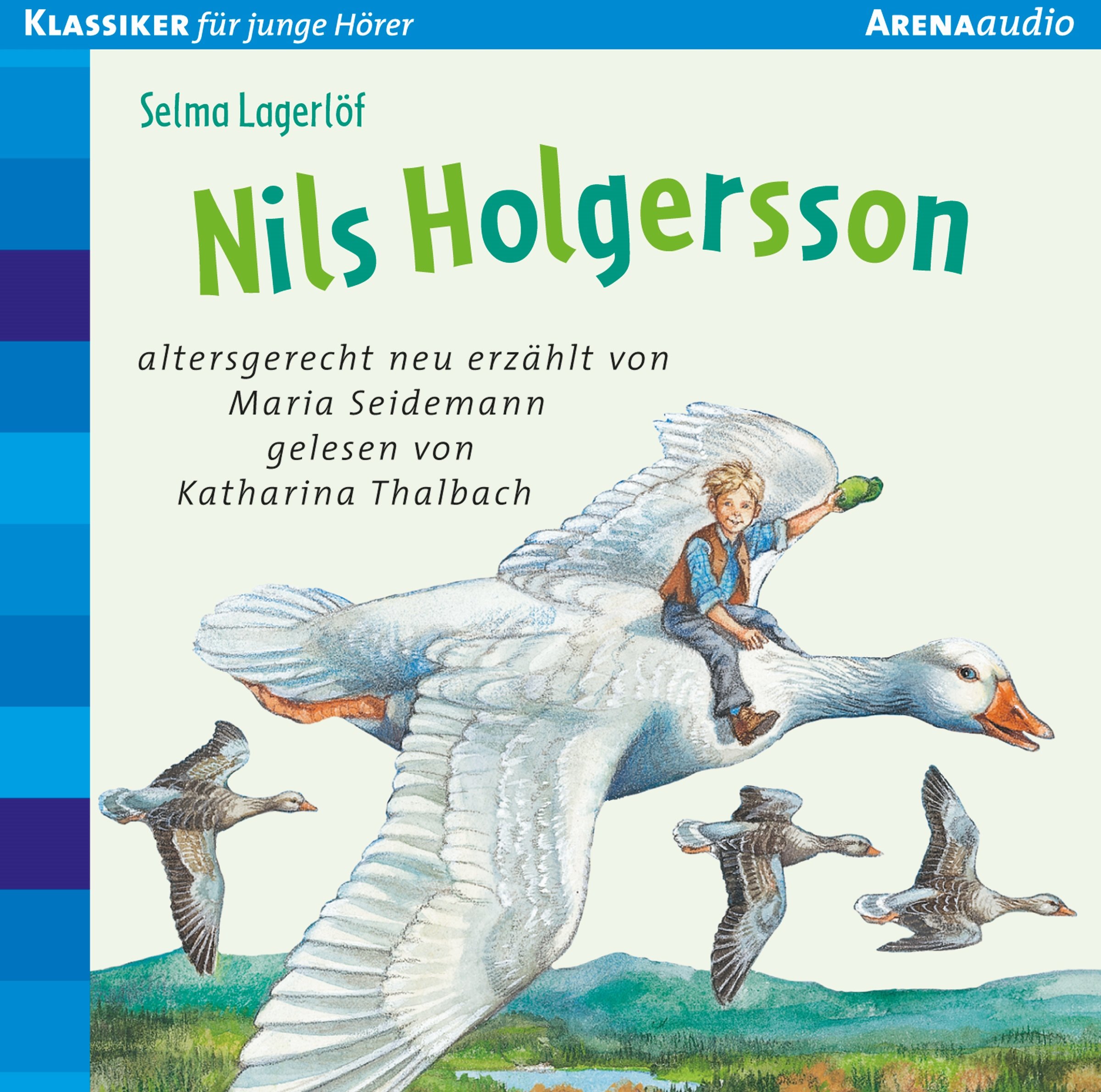 Cover art for Nils Holgersson