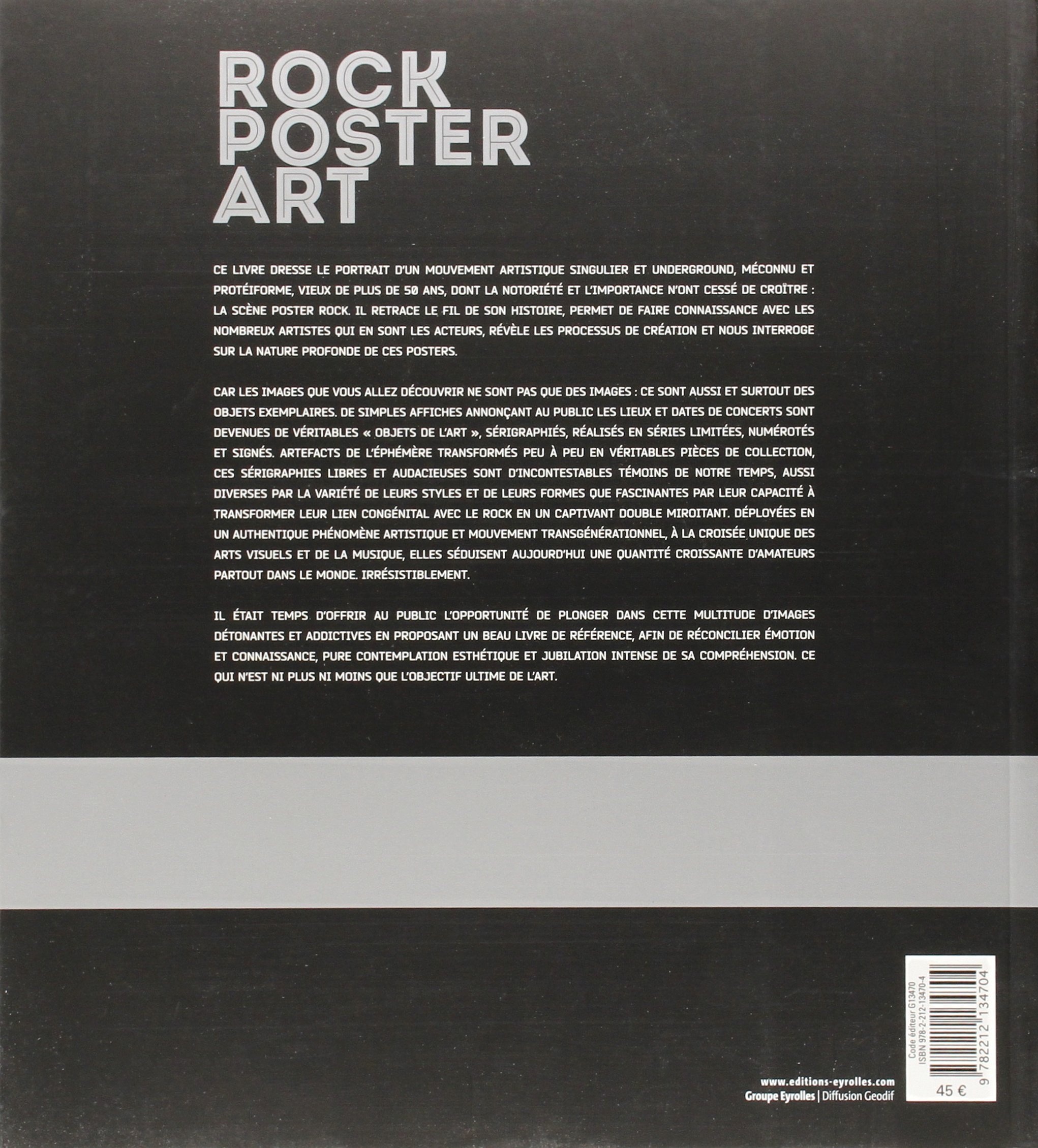 Rock Poster Art: Sérigraphies de concerts.