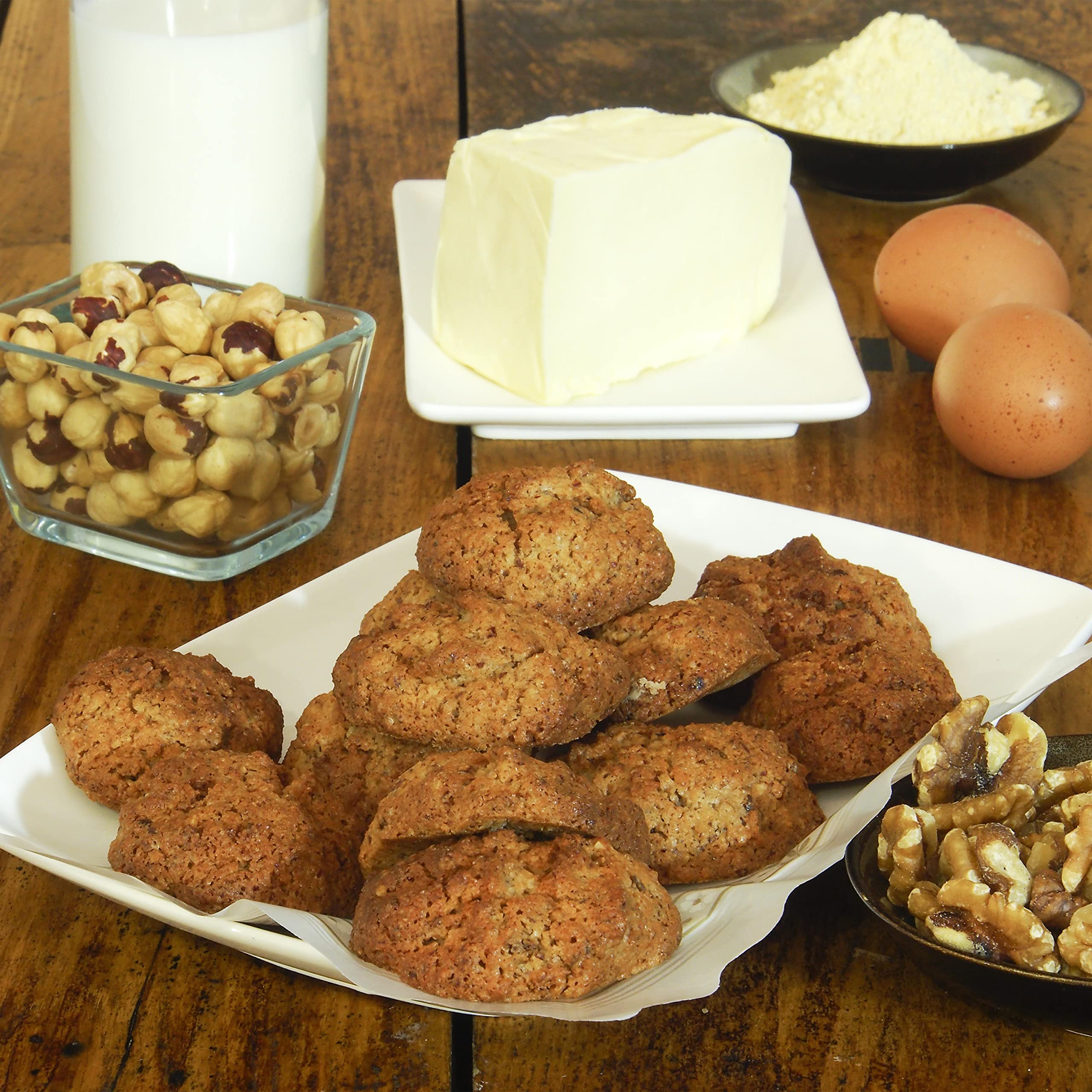 Galletas Asturianas de Castaña, Nuez y Avellana Tierra Astur | 400 g