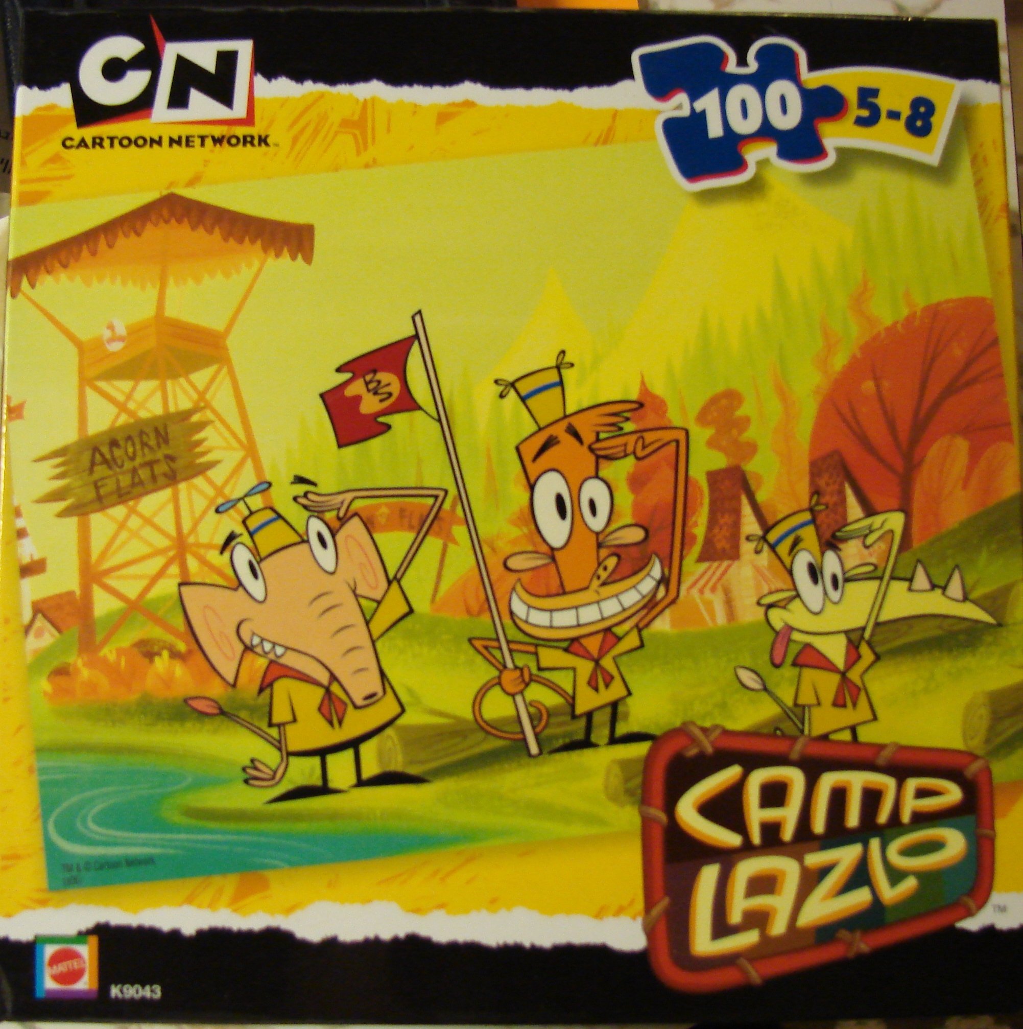 Amazon.co.jp: Cartoon Network Camp Lazlo 100 pc Puzzle
