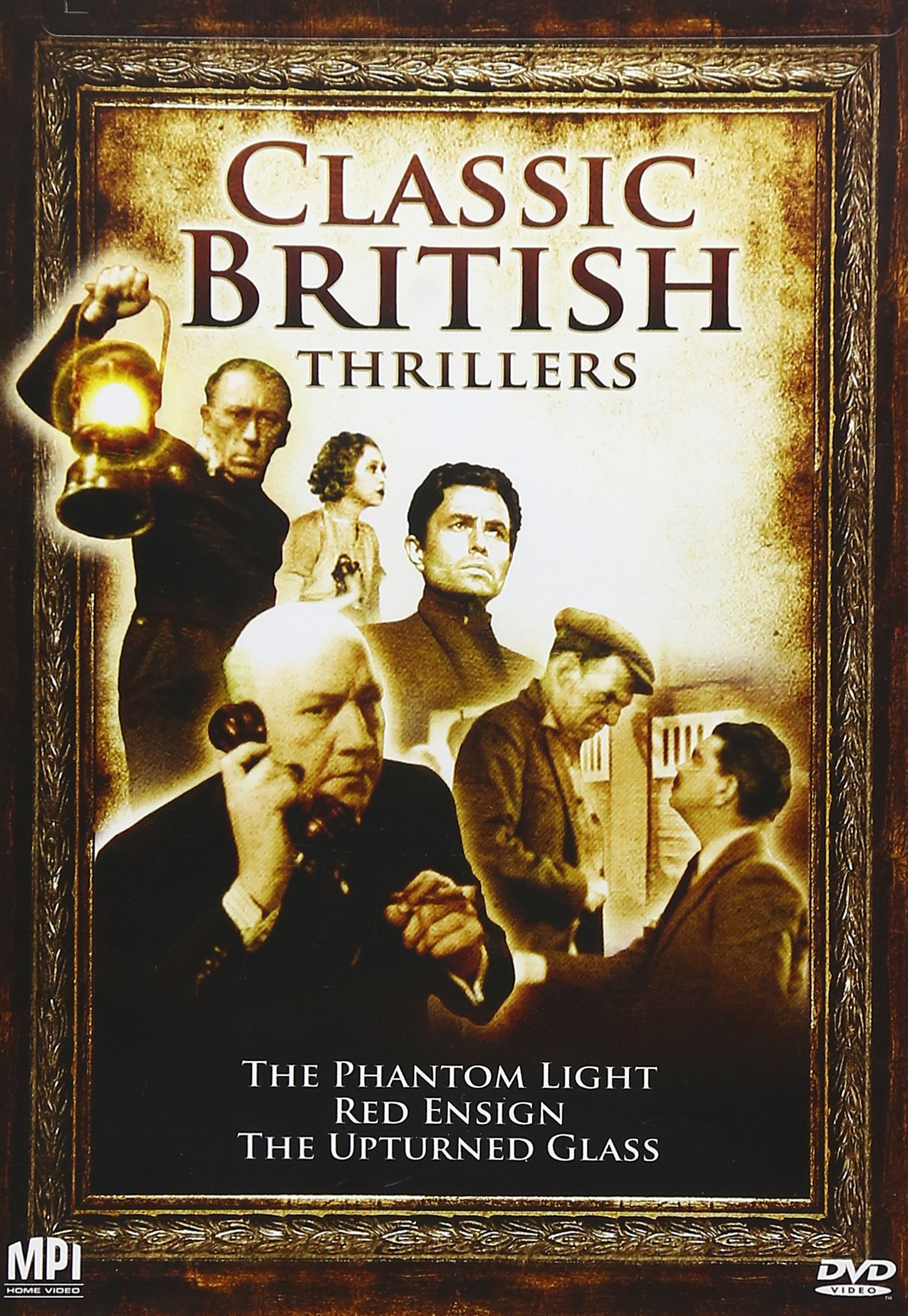 Classic British Thrillers - The Phantom Light / Red Ensign / The Upturned Glass [DVD]