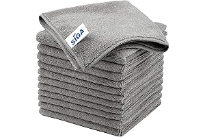 MR.SIGA Lint-Free Microfiber Polish Cloths for Effective Cleaning and Polishing
