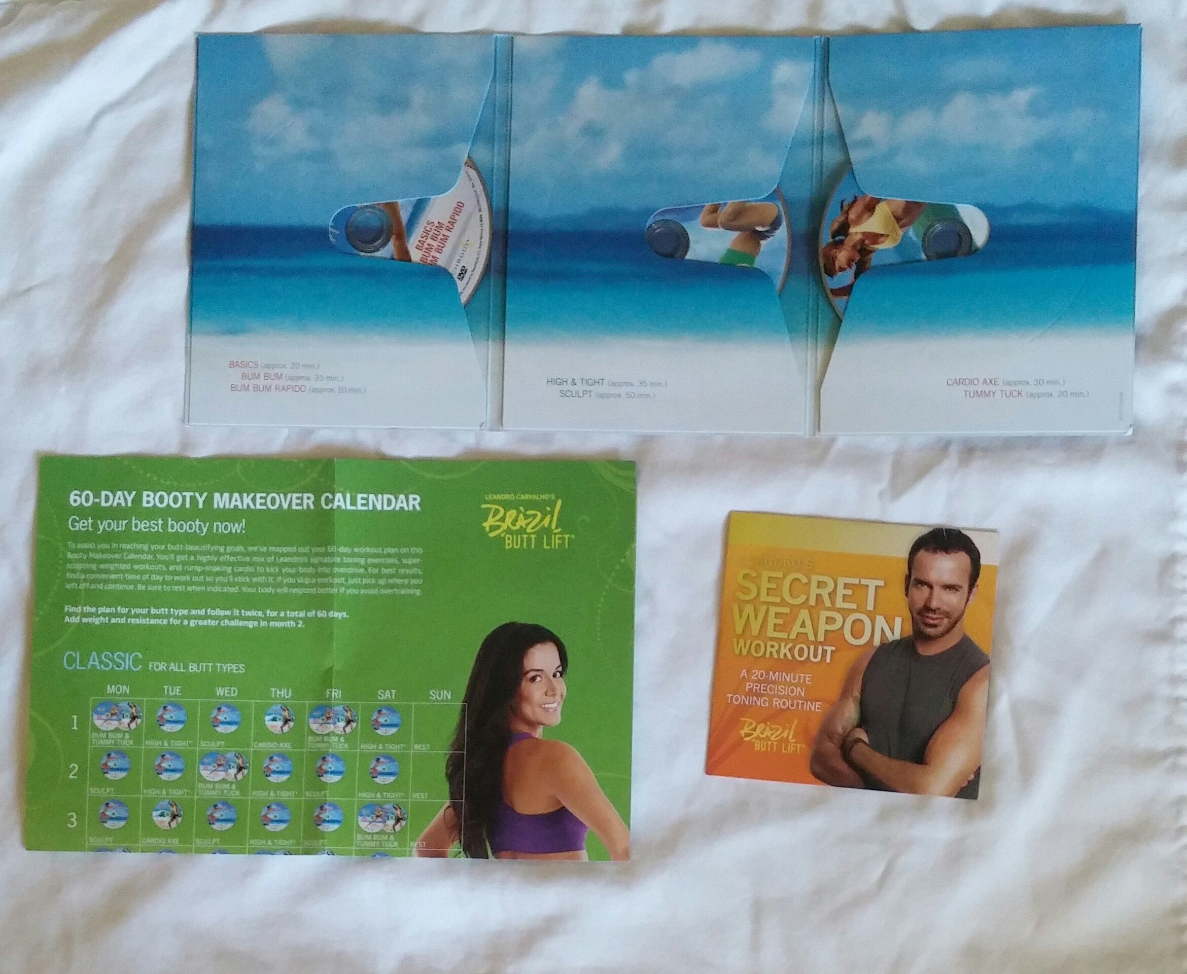 Leandro Carvalho's Brazil Butt Lift -- 5 DVD Set by Beachbody [DVD] [DVD]