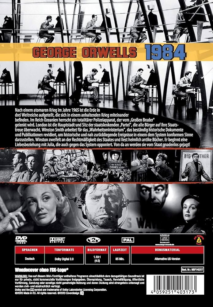 Amazon.co.jp: 1984 : DVD