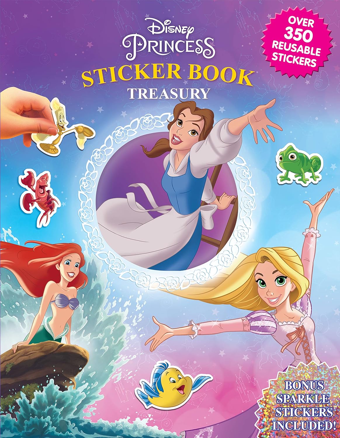 Disney Princess 2 Sticker Book Treasury Phidal Publishing