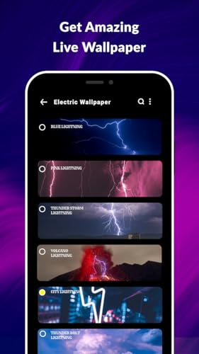 Qfon App 3D Electric Live Wallpaper thumb #5