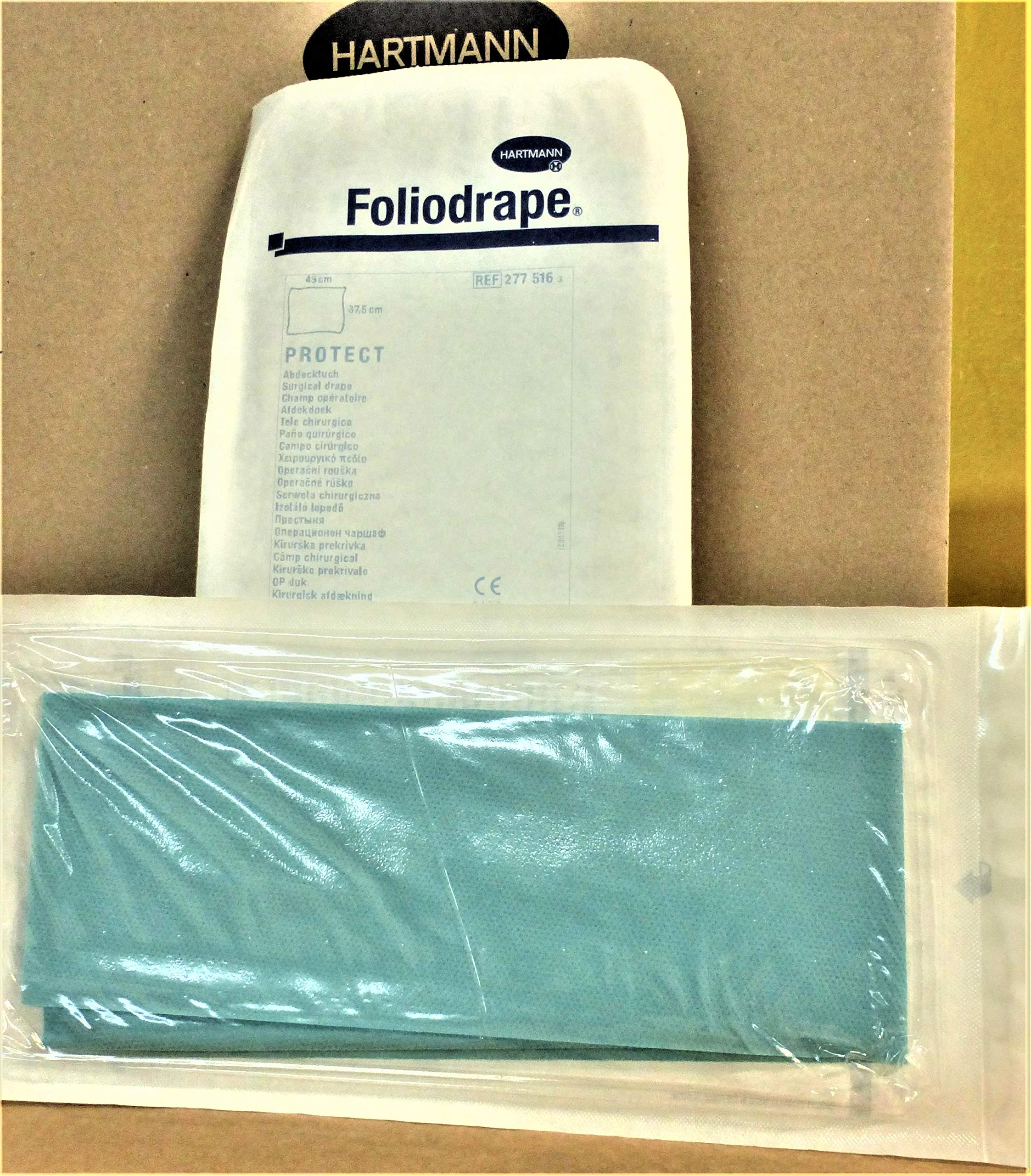 Hartmann Foliodrape Protect Champ Op Einweg-Untersuchungslaken, 37 x 45 cm, 125 Stück