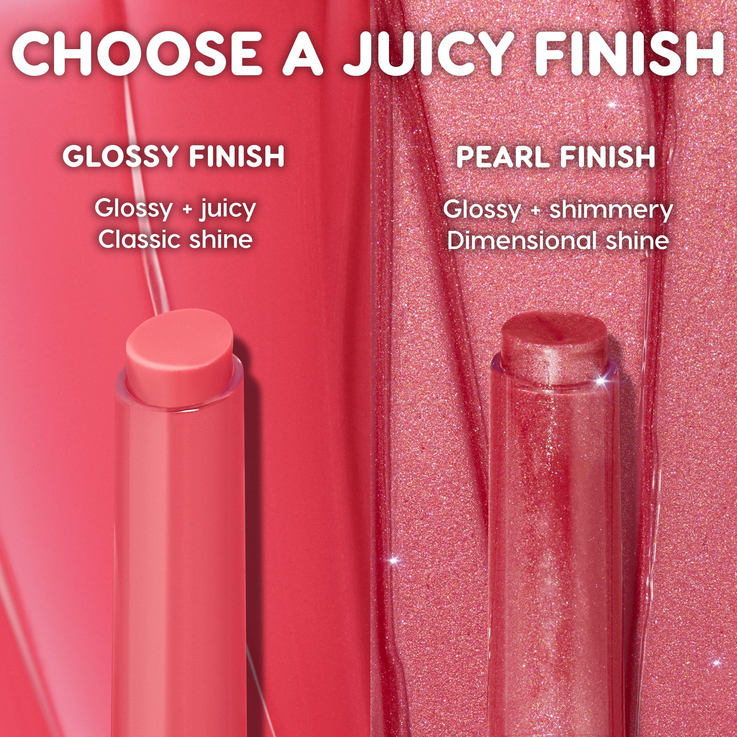 ColourPop So Juicy Plumping Lip Gloss Balm - Hydrating Lip Gloss & Balm with Peptides & Pearl Finish - Non-Sticky Formula - Visibly Plumps Lips & Delivers Buildable Color - Tini Time (0.07 oz)