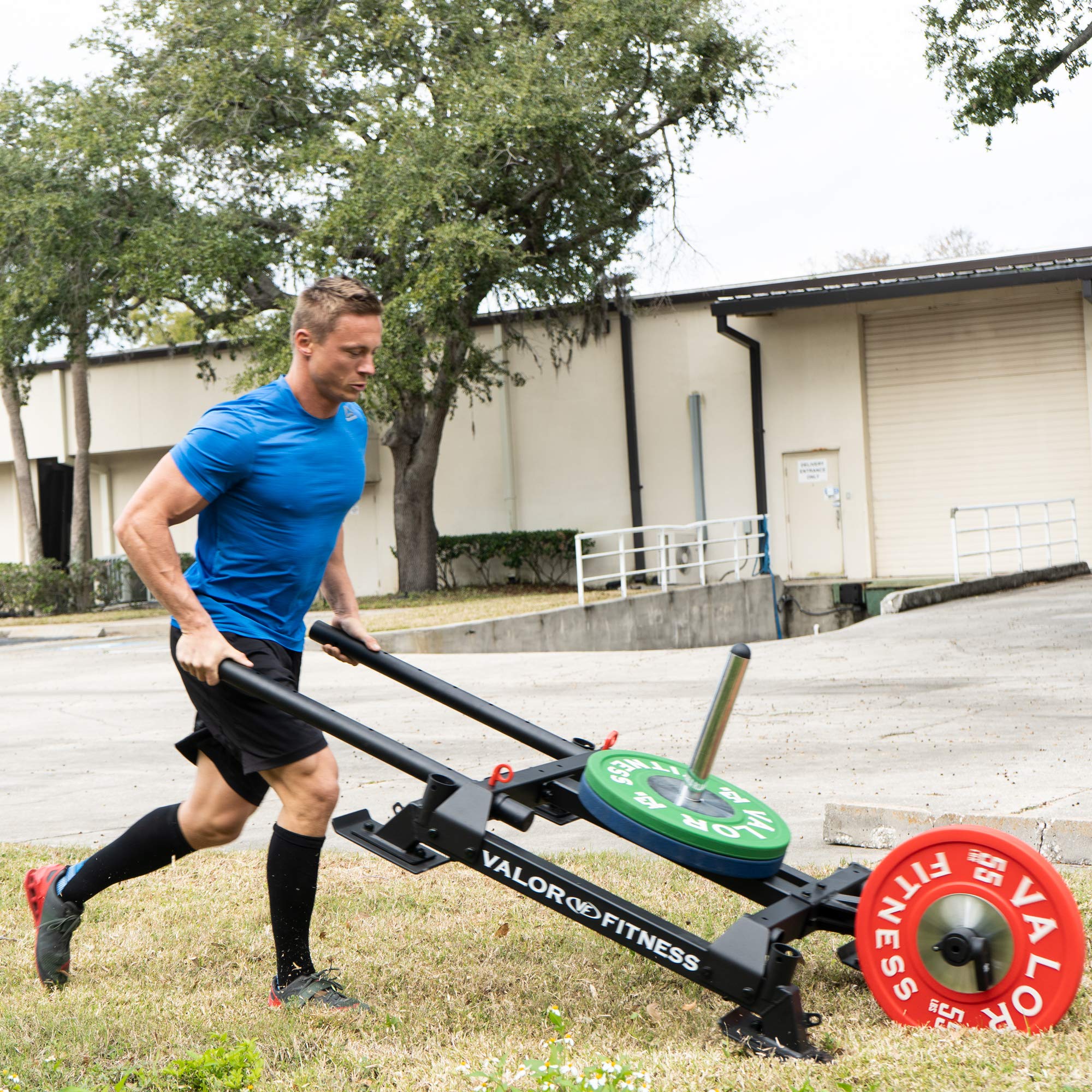 おもりトレーニング Amazon.co.jp: Valor Fitness 加重ホイールバローそり