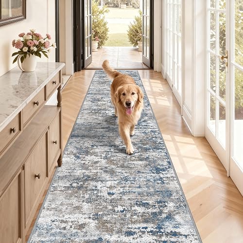 TTelephant Long Hallway Runner Rug 2.6x12ft