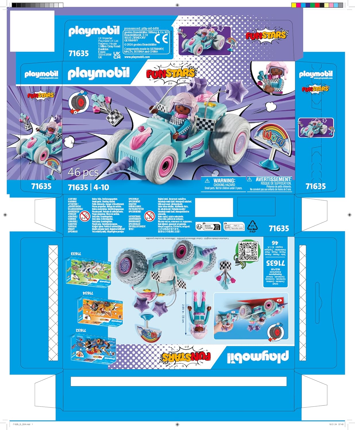Playmobil Funstars: Racing Unicorn