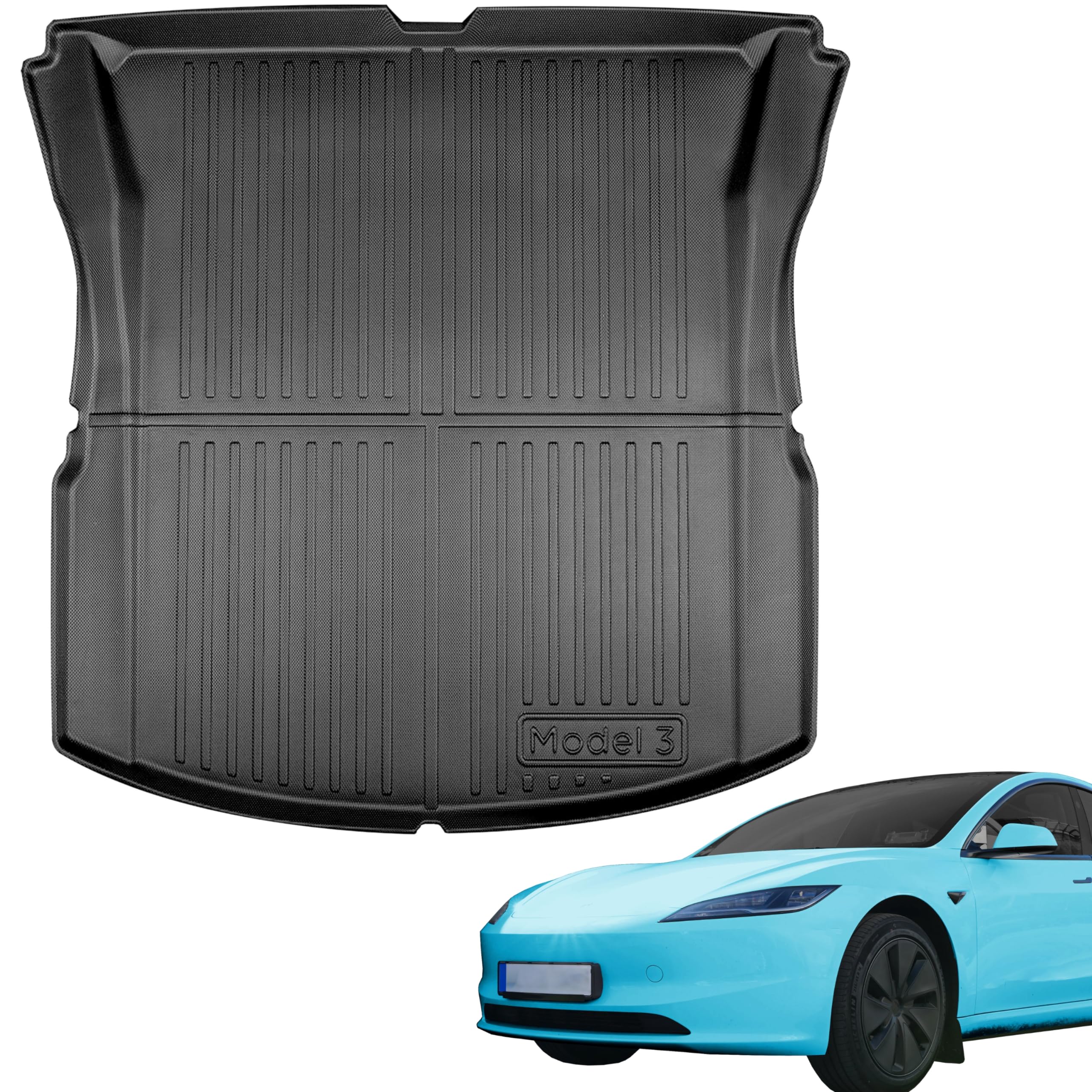Nouveau] Tapis De Coffre Pour Tesla Model 3 2024 2025, Model 3
