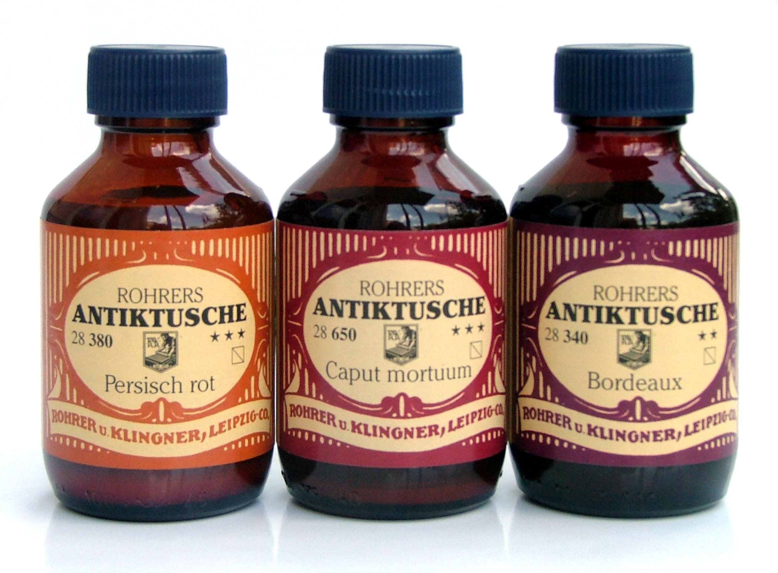 Rohrer & Klingner : Traditional Ink : 100ml : Caput Mortuum