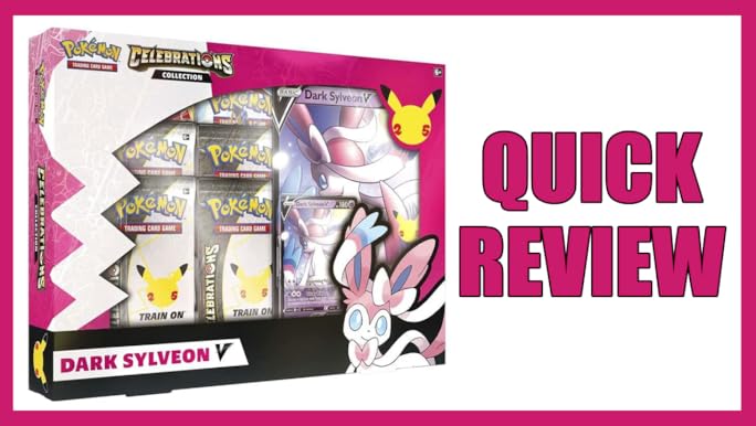 Amazon.com: Pokémon TCG: Celebrations Dark Sylveon V