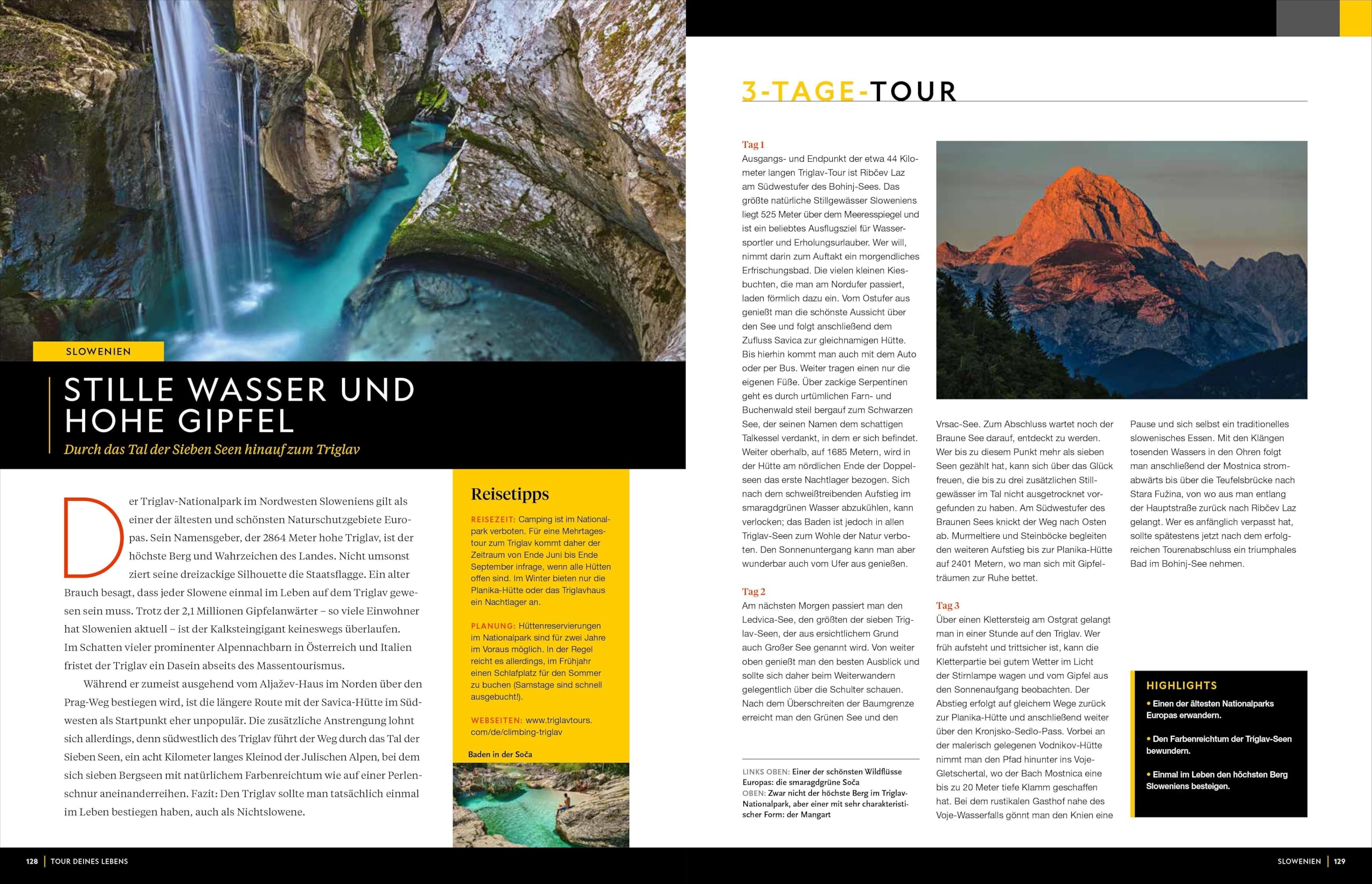 Reise-Bildband – Die Tour deines Lebens: 313 unvergessliche Wanderungen auf allen Kontinenten. Spektakuläre Reisefotografie und spannende Reiseberichte