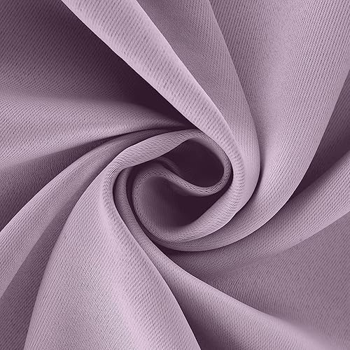 Miniatura 7 de Sun Zero Soho - Juego de 2 paneles de cortinas opacas con ojales, ahorro de energía, reducción de ruido, 54 x 84 pulgadas, lavanda