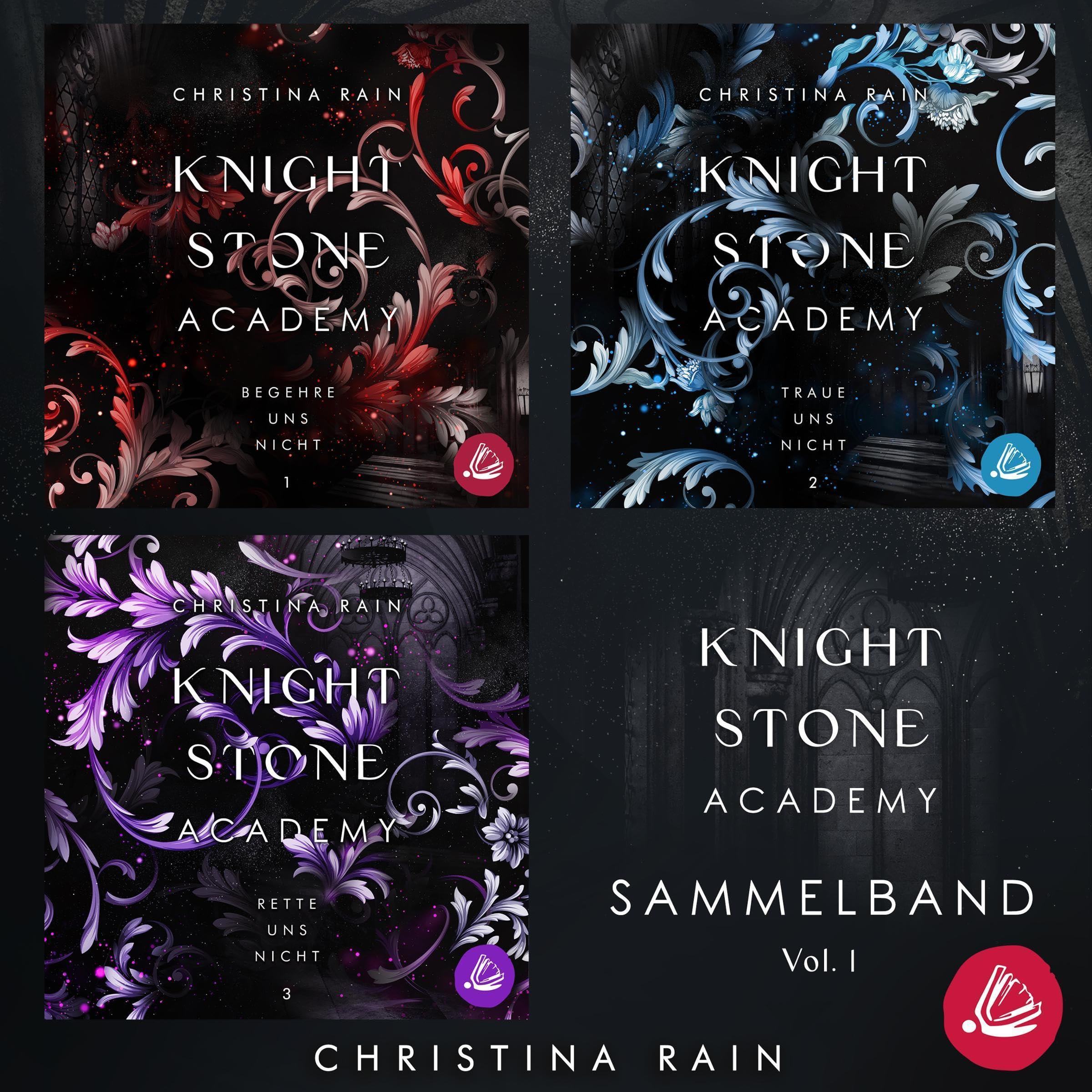 Cover art for Knightstone Academy Sammelband